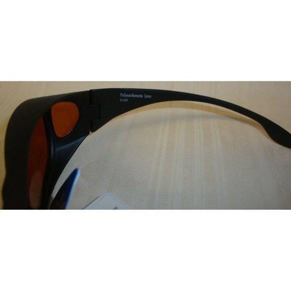 Solar Shield Beyond Blue Fits Over Sunglasses  #25302 Size M/L Lot of 2 Glasses - Picture 7 of 9